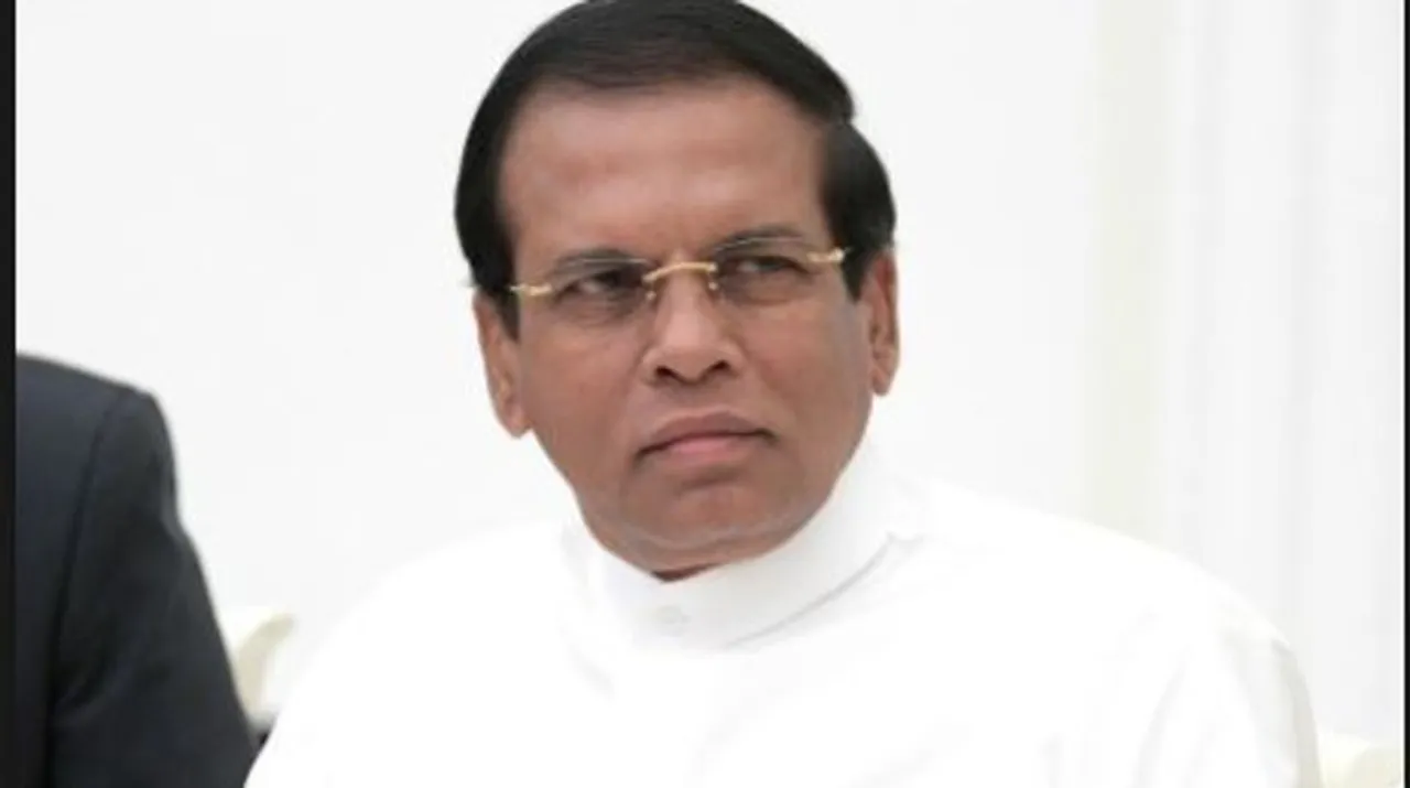  Sri Lanka President Maithripala Sirisena Photograph:(Others) 