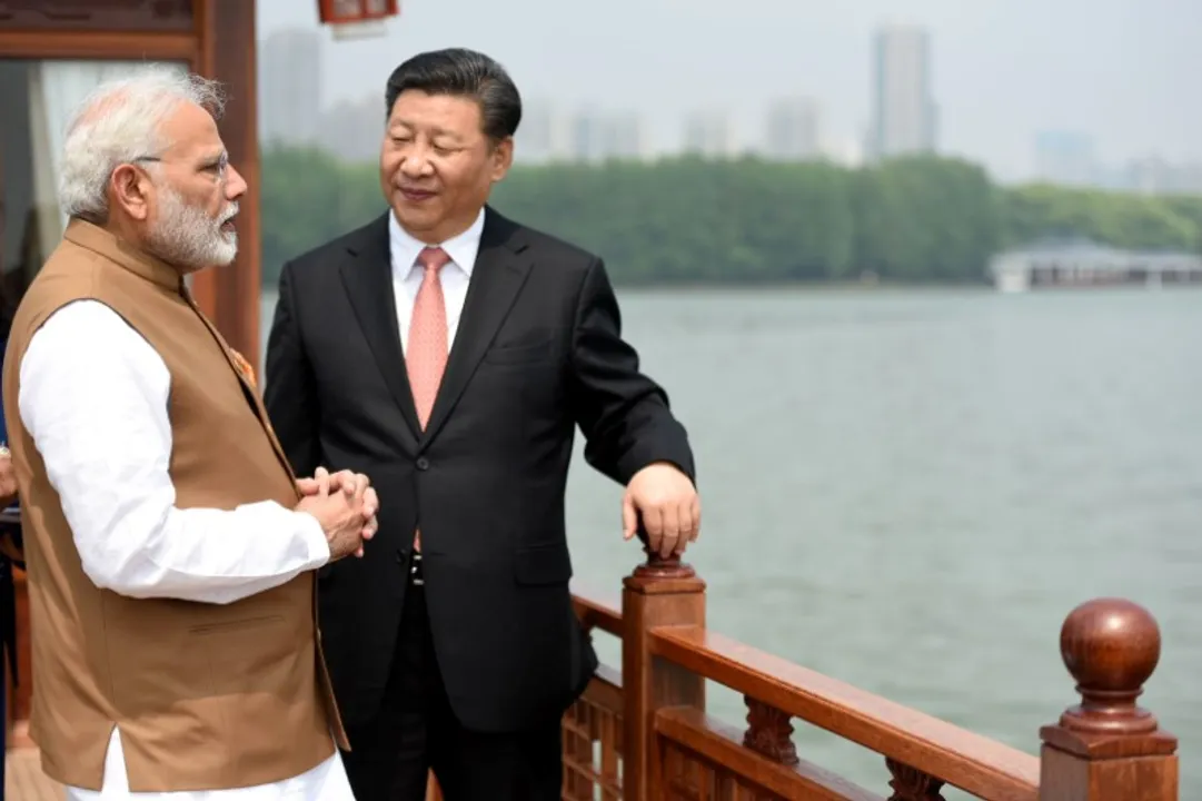  Modi-Xi Photograph:(Reuters) 