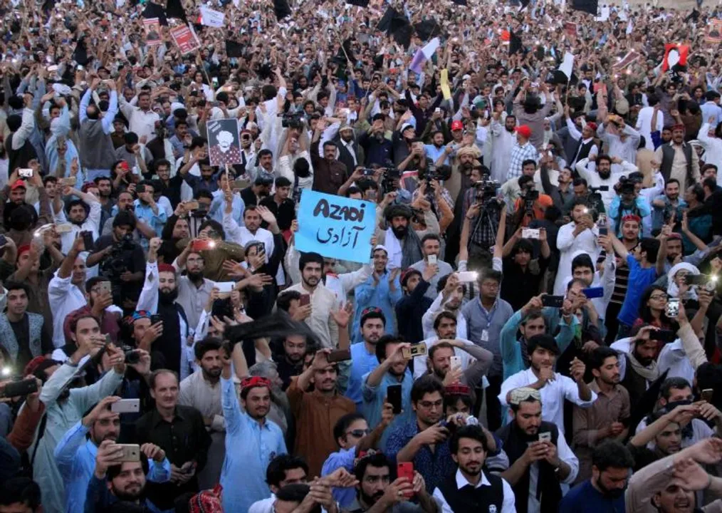  Protest Photograph:(Reuters) 