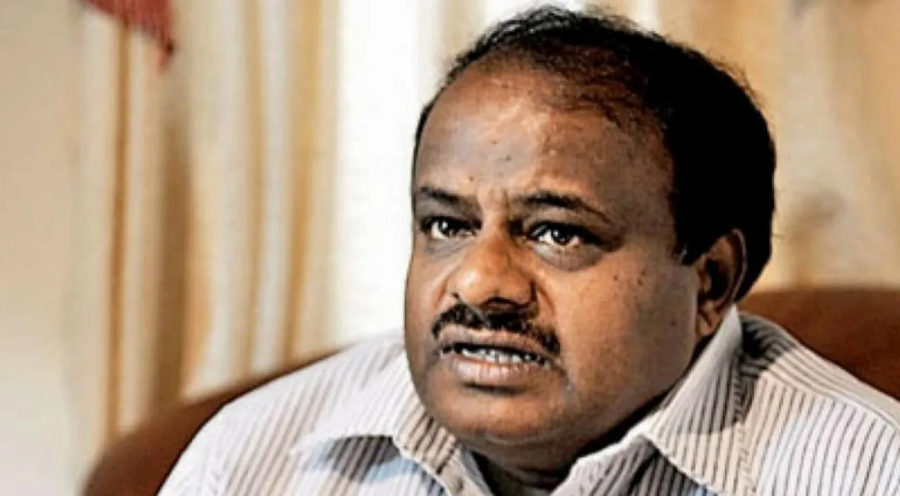  JD(S)'s HD Kumaraswamy Photograph:(ANI) 
