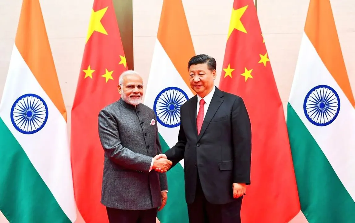 Modi-Xi Photograph:(PTI) 
