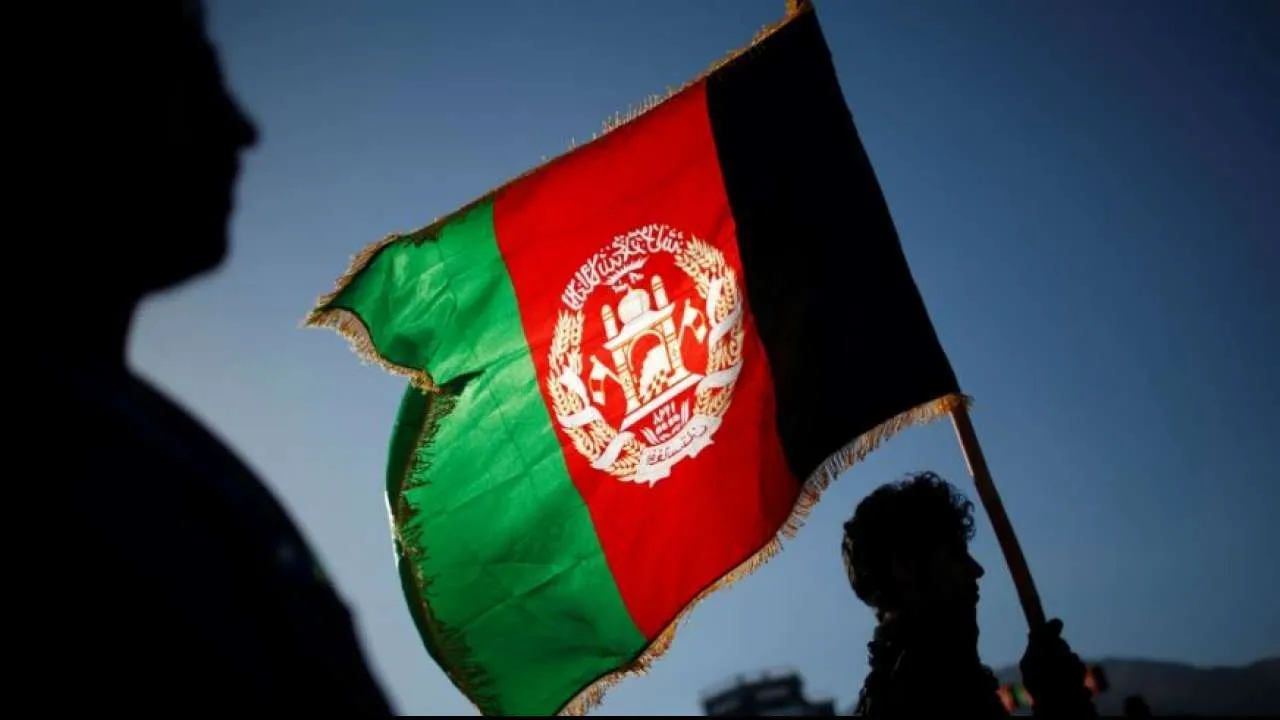  Afghanistan flag Photograph:(Reuters) 