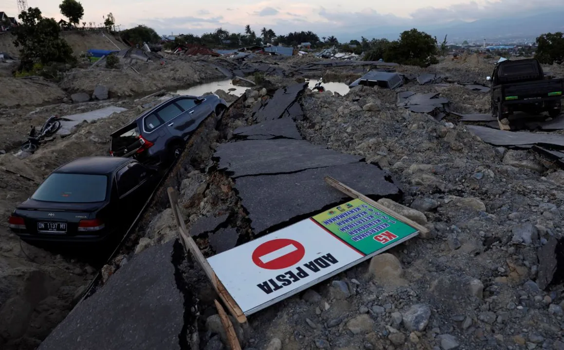 Indonesia aftermath Photograph:(Reuters) 
