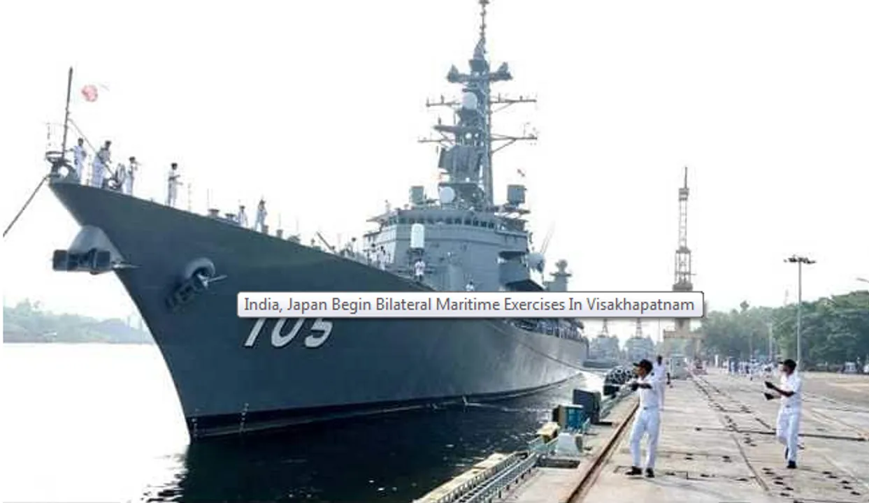  JIMEX-18. Image source: @indiannavy Photograph:(X) 
