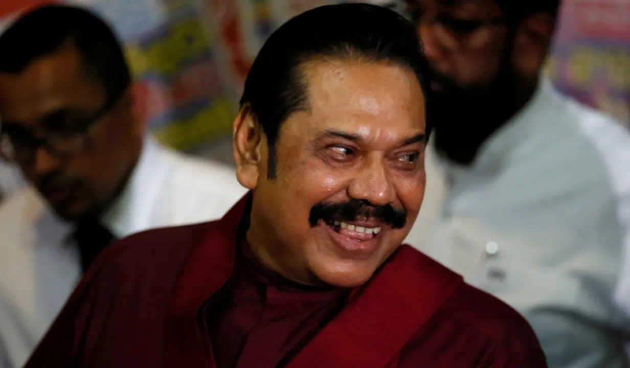  Mahinda Rajapaksa. Photograph:(Reuters) 