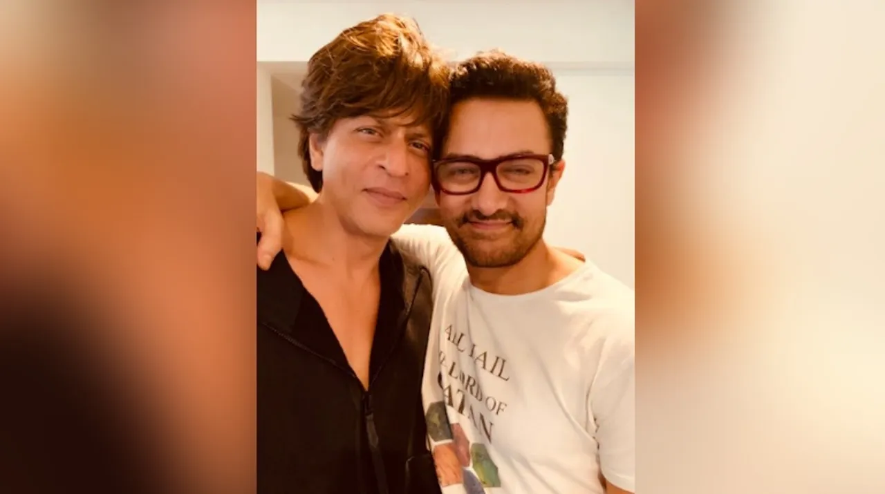  File image of Shah Rukh Khan and Aamir Khan Photograph:(WION Web Team) 