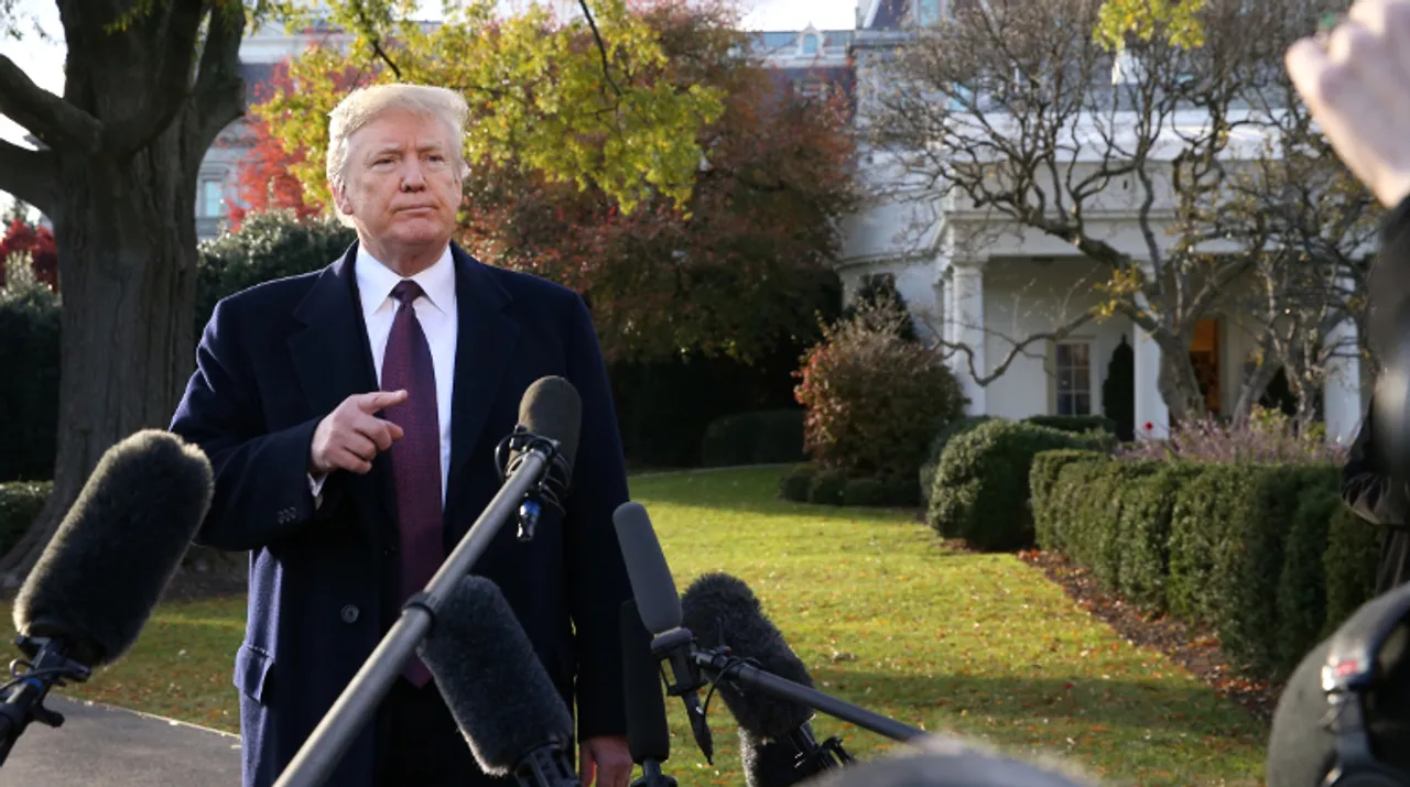  Donald trump Photograph:(Reuters) 