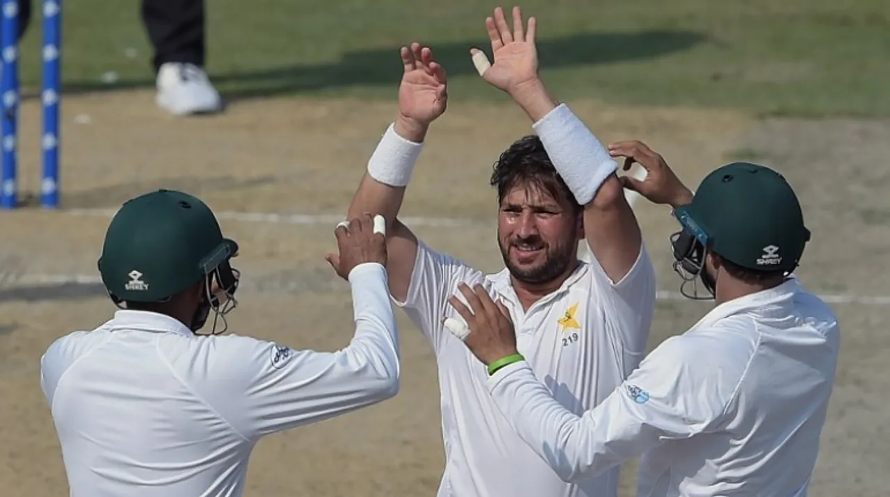  Yasir Shah Photograph:(AFP) 
