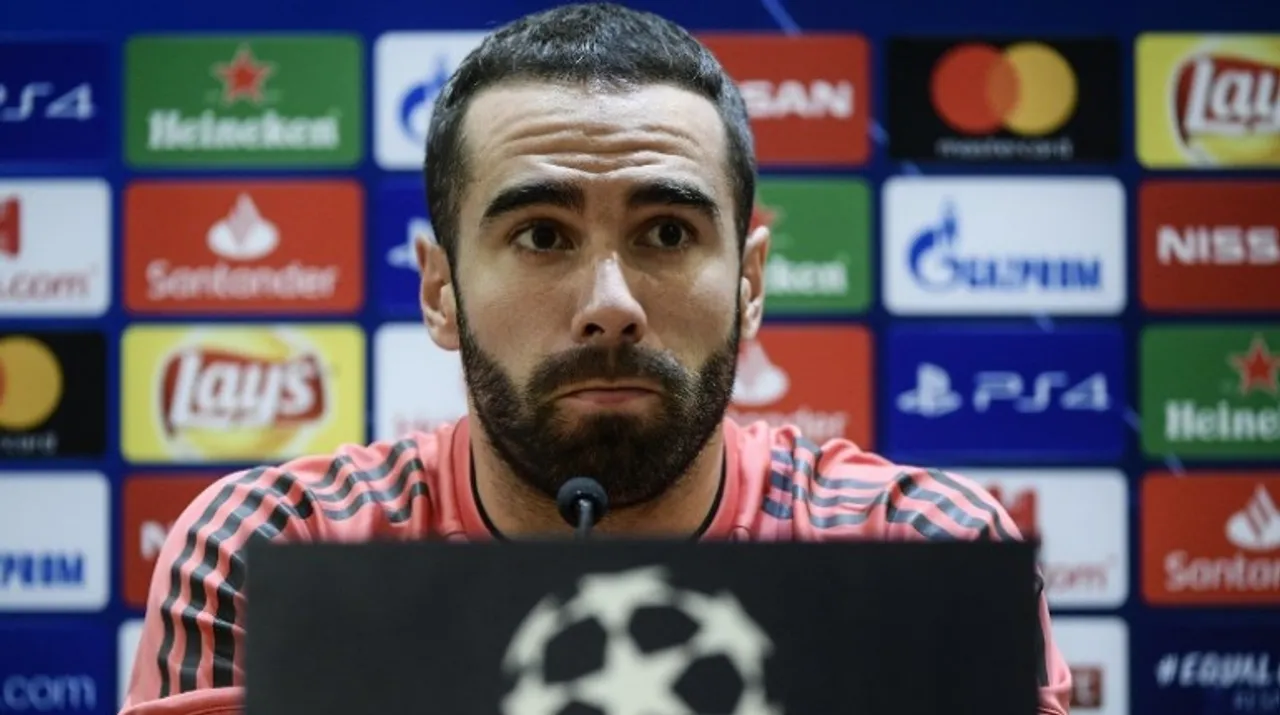  Real Madrid defender Daniel Carvajal Photograph:(AFP) 
