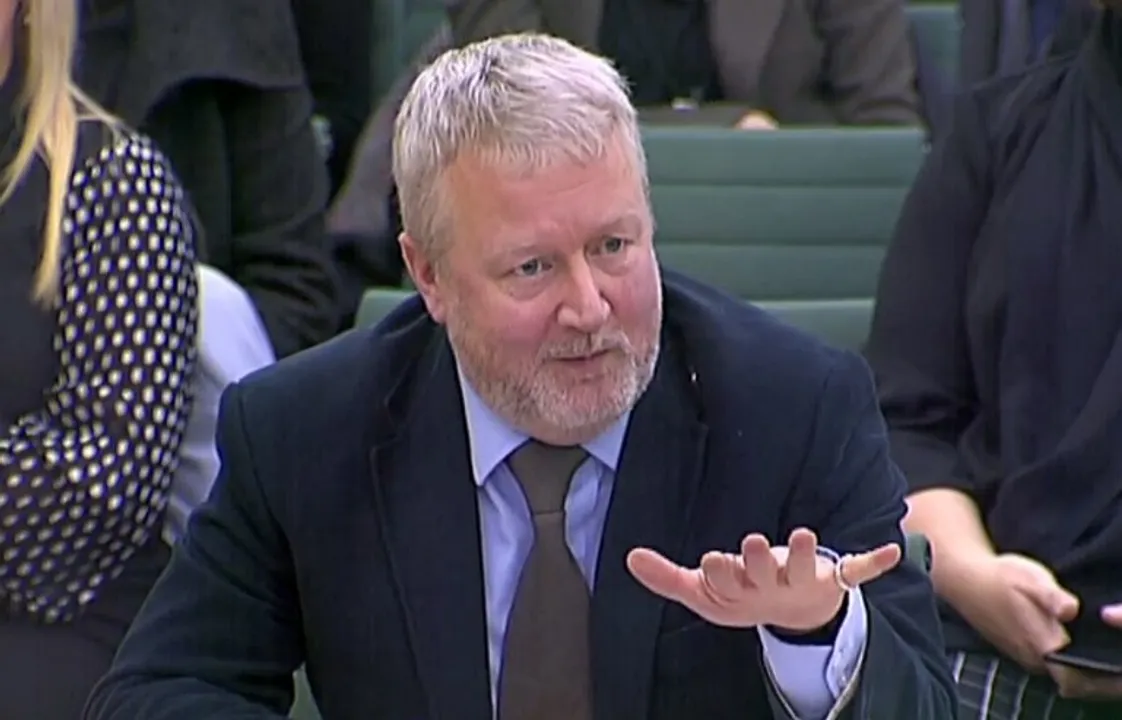  Richard Allan, vice president of policy solutions, Facebook, gives evidence before an international committee in UK Photograph:(AFP) 