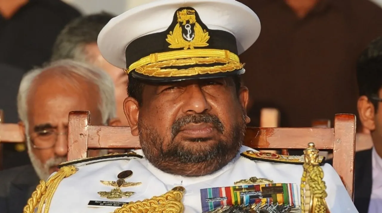  Sri Lankan Admiral Ravindra Wijegunaratne. Photograph:(AFP) 