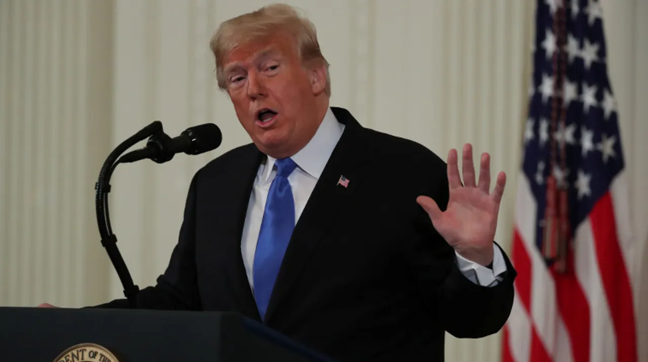  US President Donald Trump Photograph:(Reuters) 