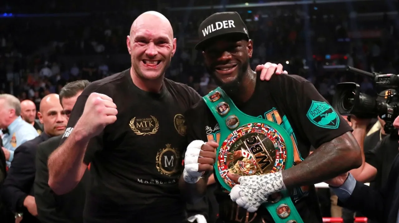  Deontay Wilder Photograph:(Reuters) 