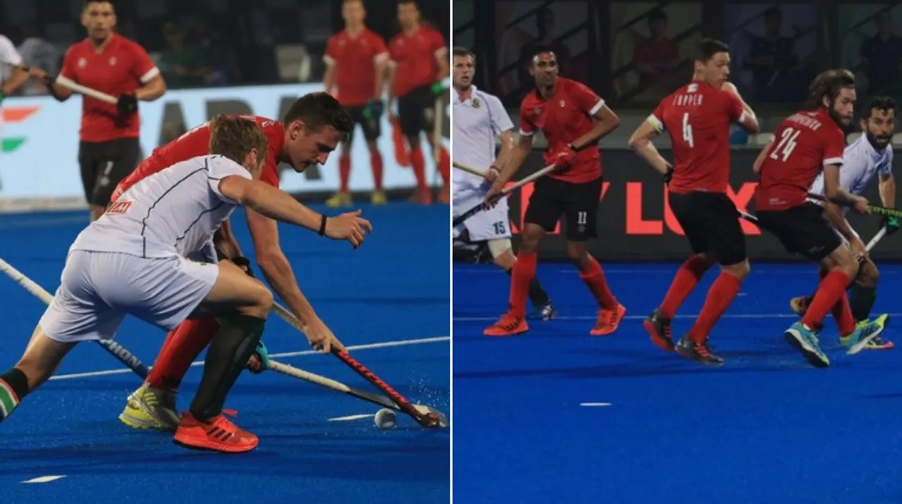  Canada vs South Africa  Photograph:(X) 