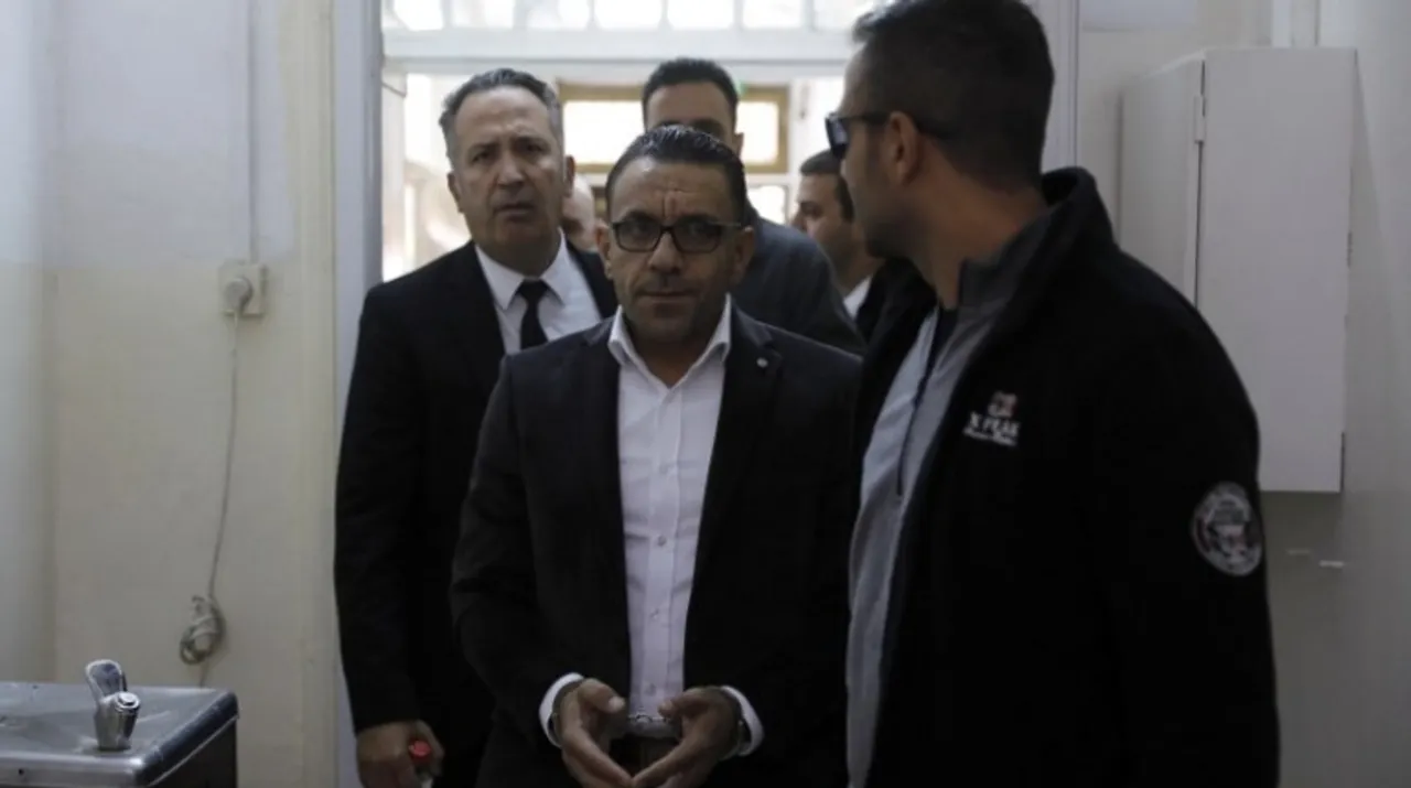  File photo of Palestinian governor Adnan Gheith. Photograph:(AFP) 