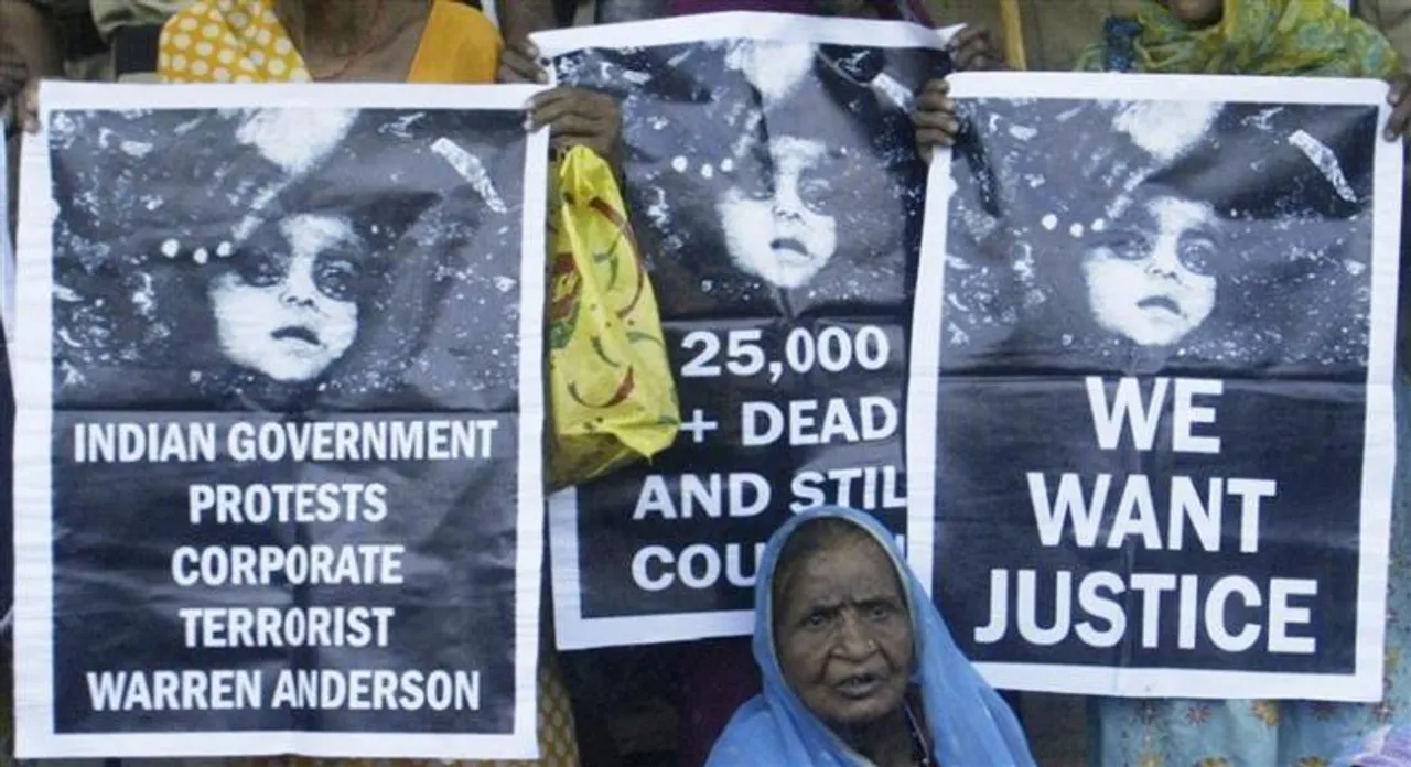  Bhopal gas disaster Photograph:(Reuters) 