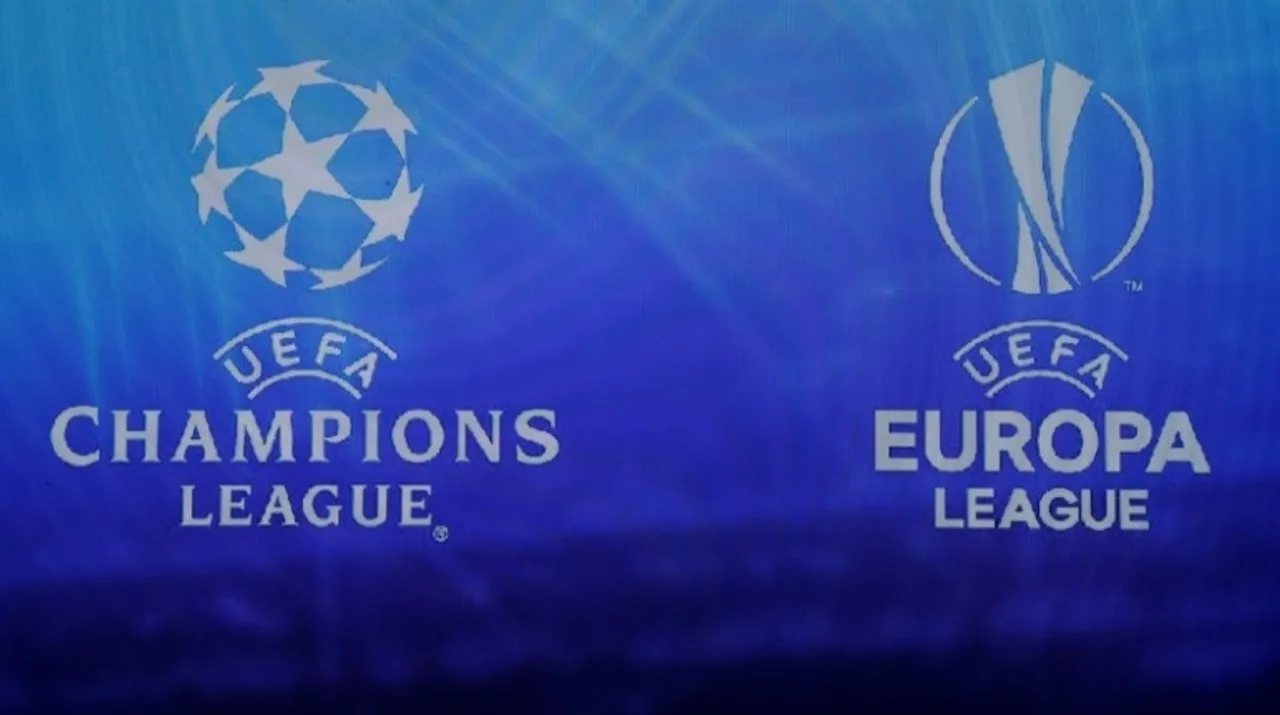  UEFA Champions League and Europa League Photograph:(Reuters) 