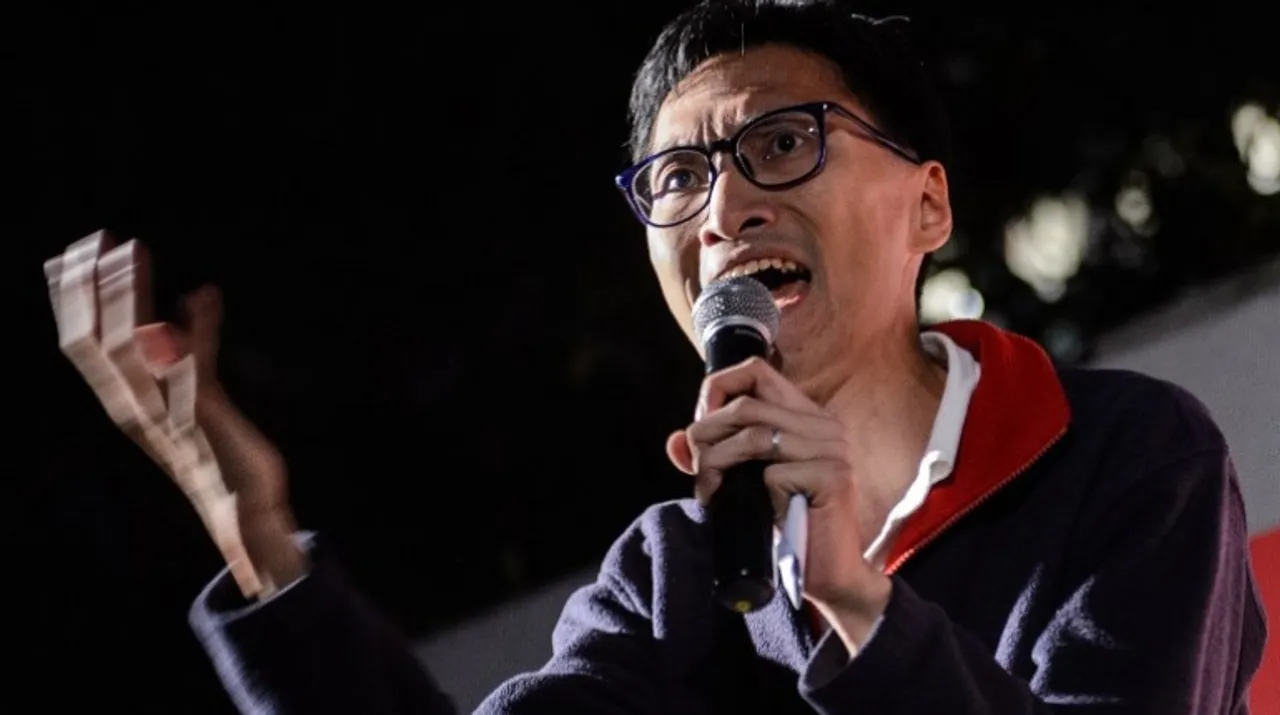  File photo of Eddie Chu. Photograph:(AFP) 