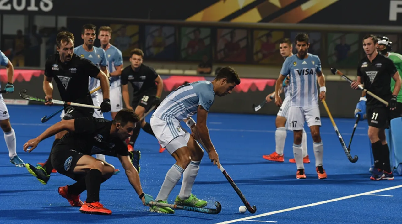  Argentina vs NZ Photograph:(PTI) 