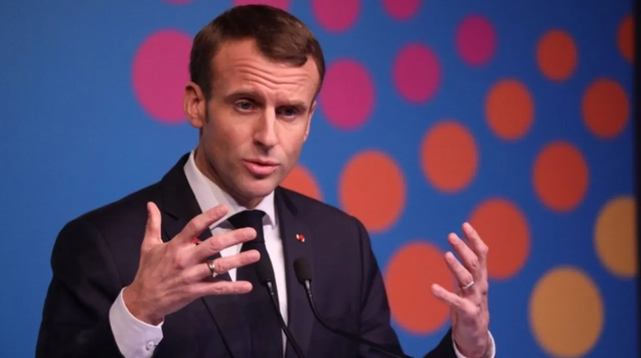 France's President Emmanuel Macron Photograph:(AFP) 