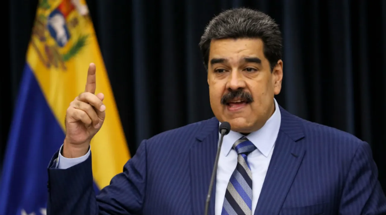  Venezuelan President Nicolas Maduro  Photograph:(AFP) 