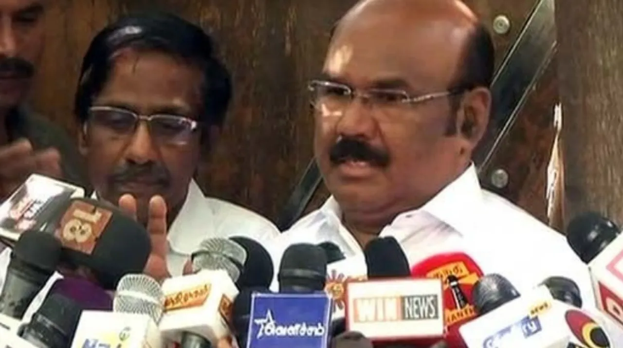  D Jayakumar Photograph:(ANI) 