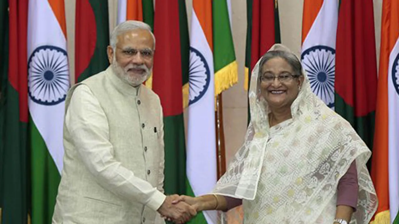  India-Bangladesh Photograph:(Zee News Network) 