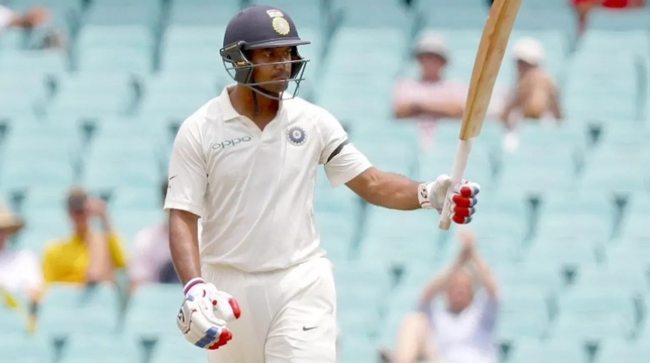  Mayank Agarwal Photograph:(AFP) 