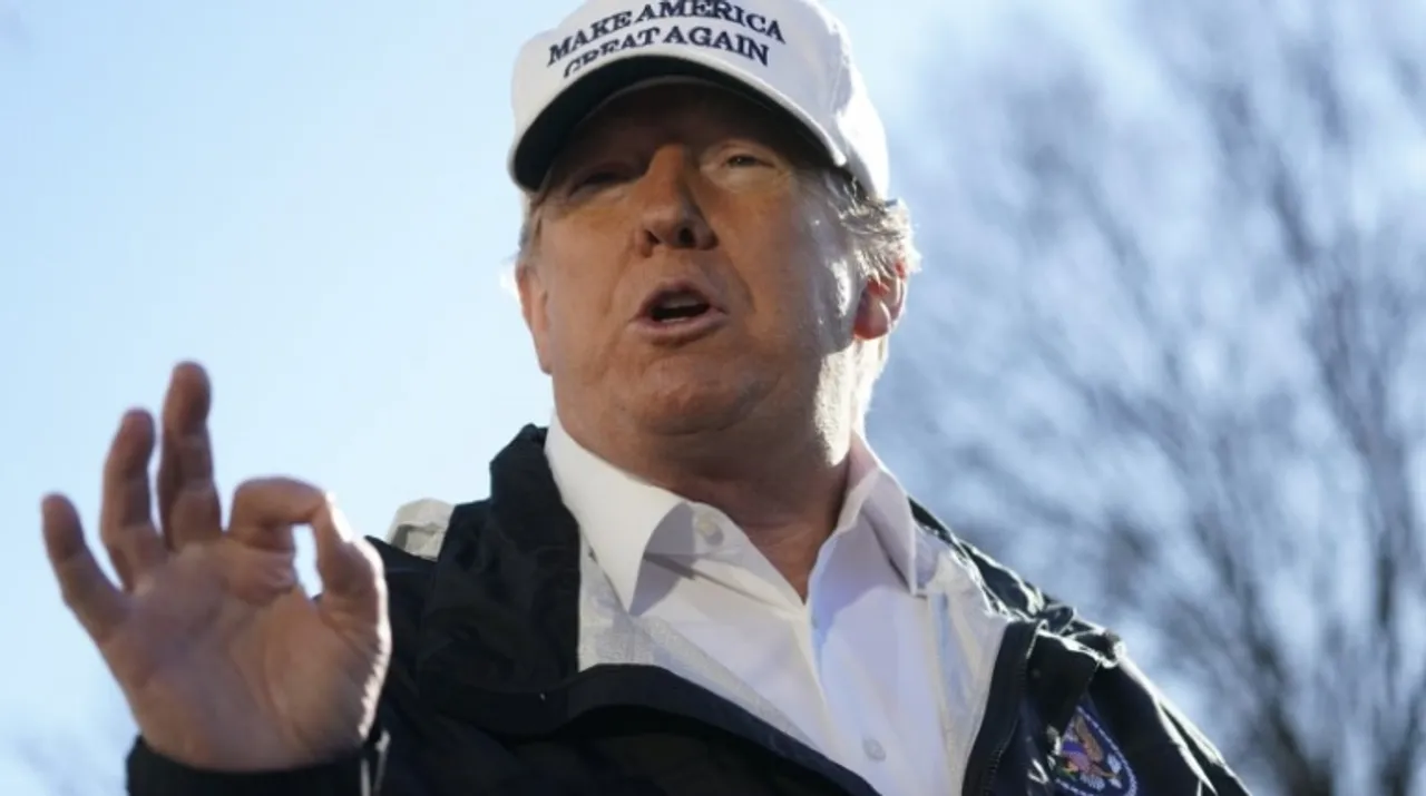  US President Donald Trump Photograph:(Reuters) 