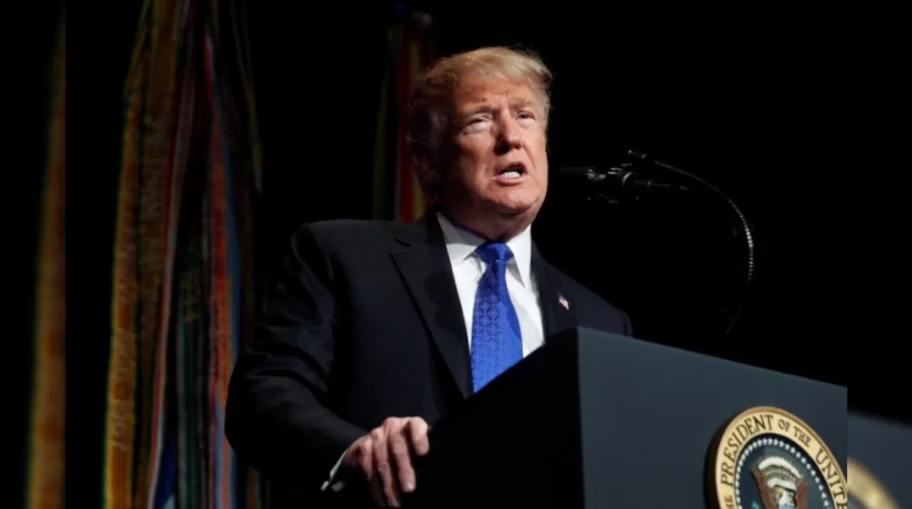  Trump Photograph:(Reuters) 