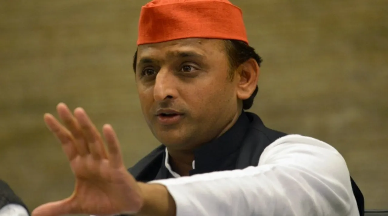  Akhilesh Yadav Photograph:(AFP) 