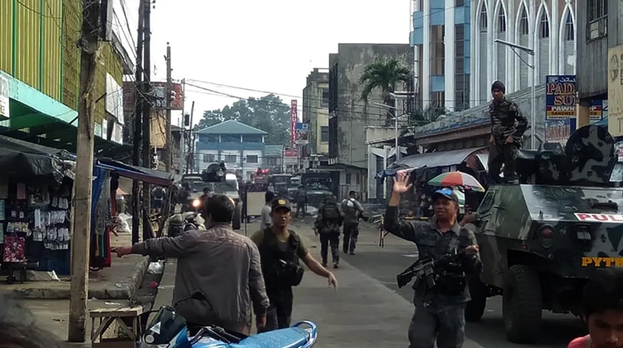  Philippines -- twin bomb attack Photograph:(AFP) 