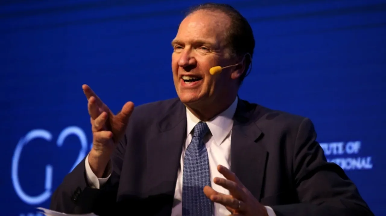  David Malpass Photograph:(AFP) 
