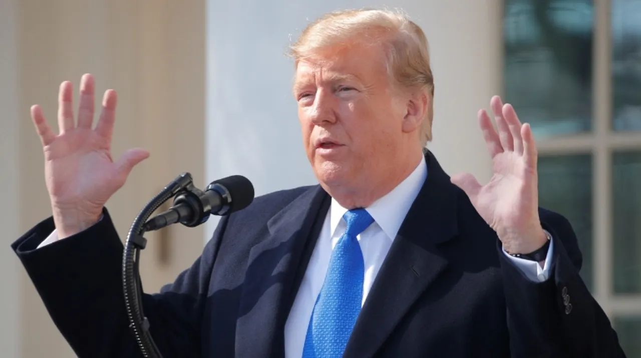  Donald Trump Photograph:(Reuters) 
