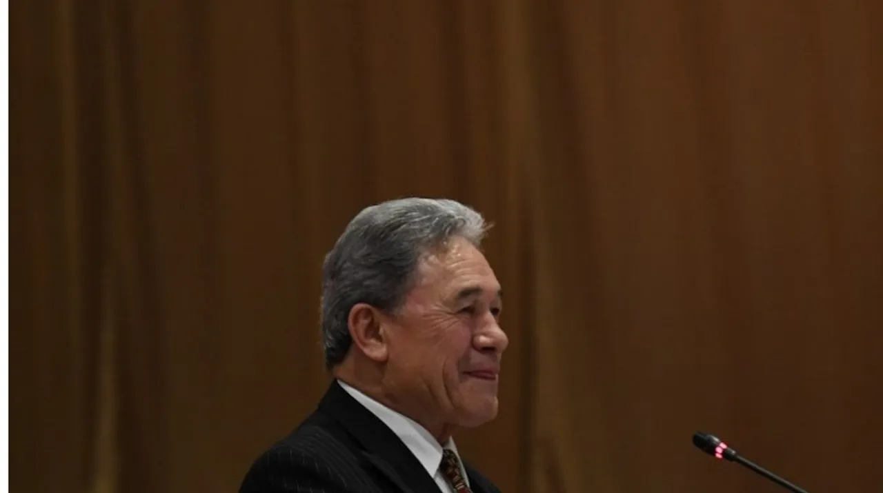  New Zealand's Deputy PM Winston Peters Photograph:(AFP) 