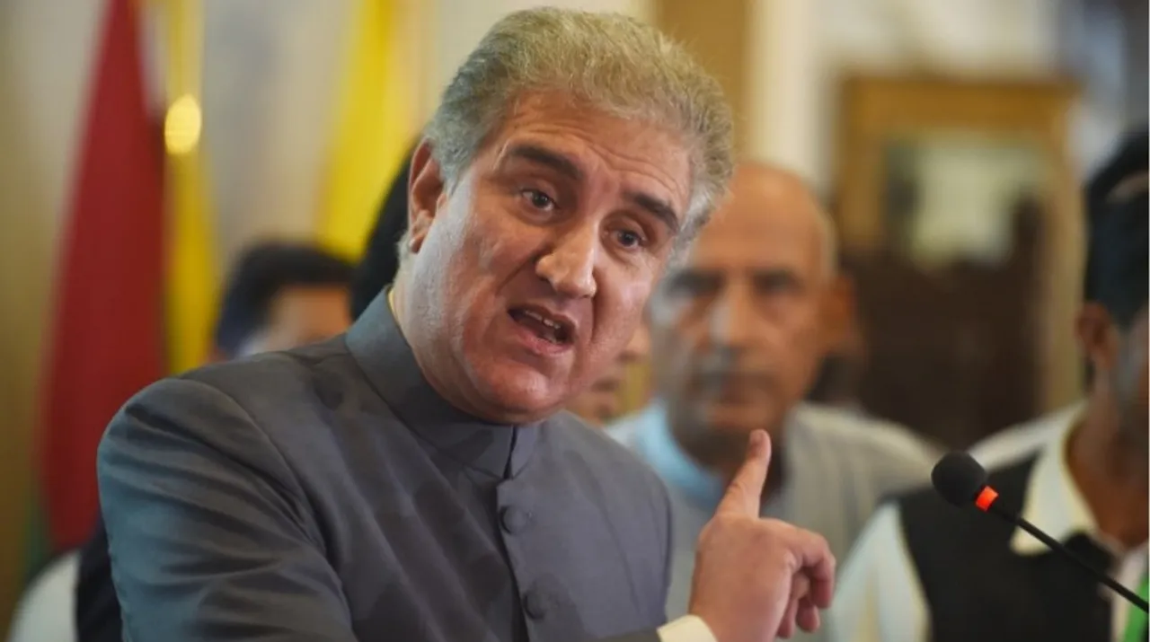  Pakistani Foreign Minister Shah Mahmood Qureshi  Photograph:(AFP) 