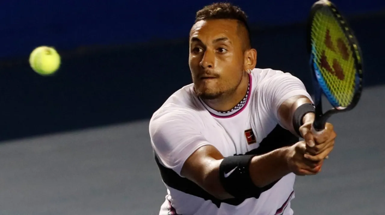  Nick Kyrgios Photograph:(Reuters) 