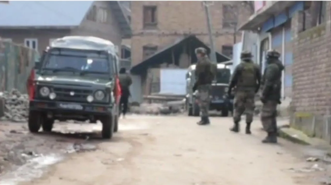  Tral encounter Photograph:(ANI) 