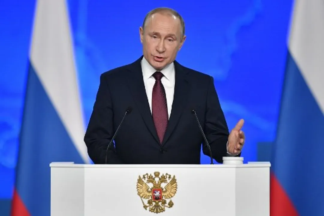  Vladimir Putin Photograph:(AFP) 