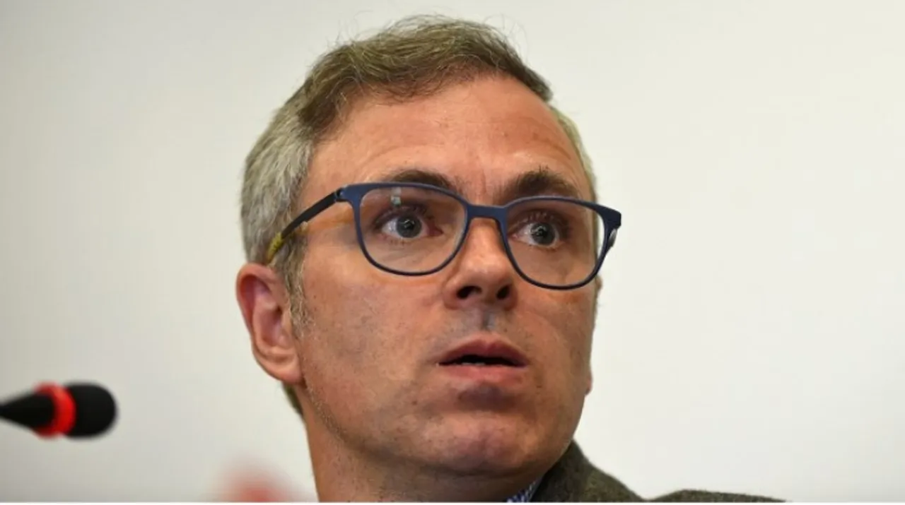  Omar Abdullah Photograph:(AFP) 