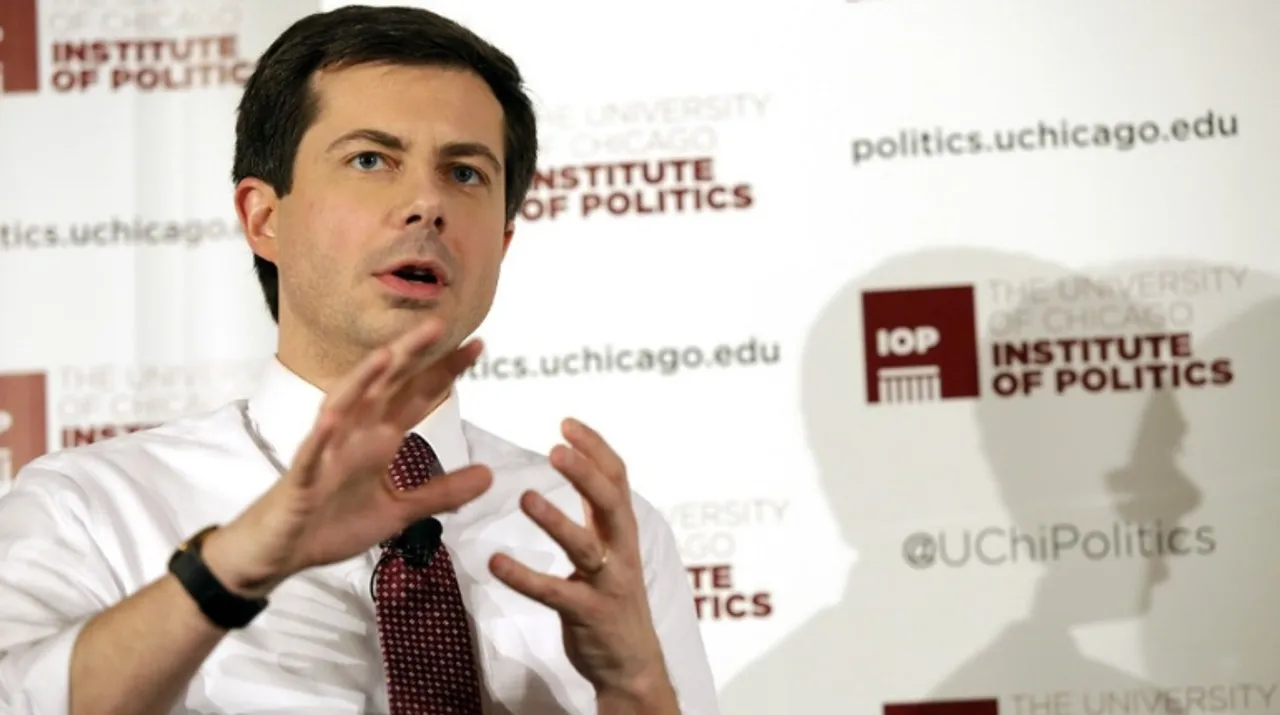  Pete Buttigieg. Photograph:(AFP) 