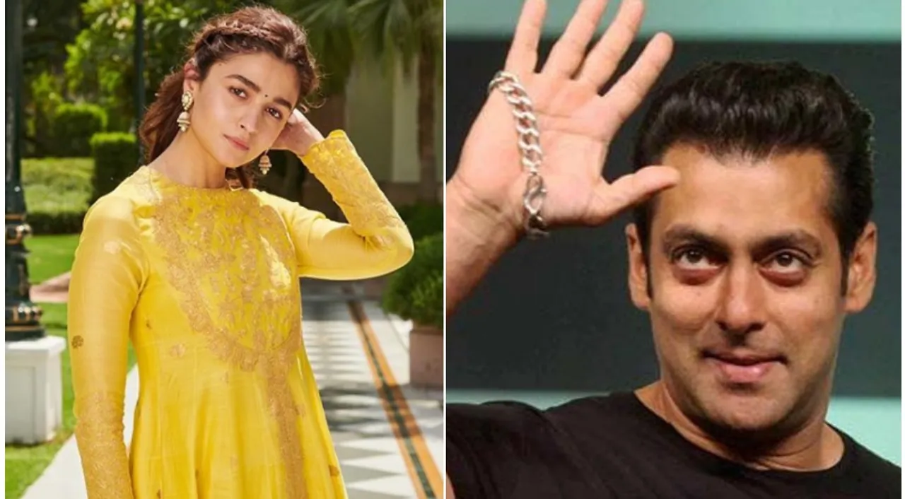  salman and alia Photograph:(X) 