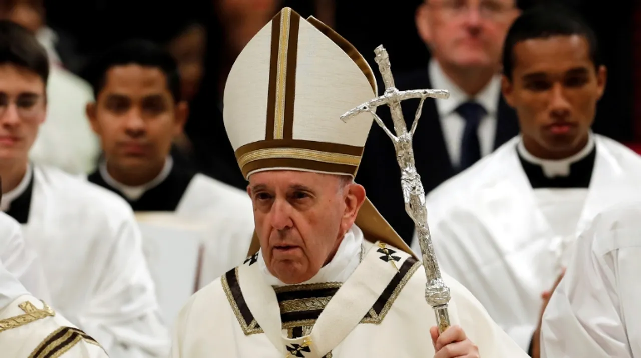  Pope Francis Photograph:(Reuters) 