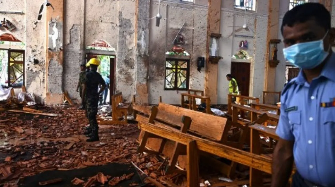 Sri Lanka Easter day bombings Photograph:(AFP) 