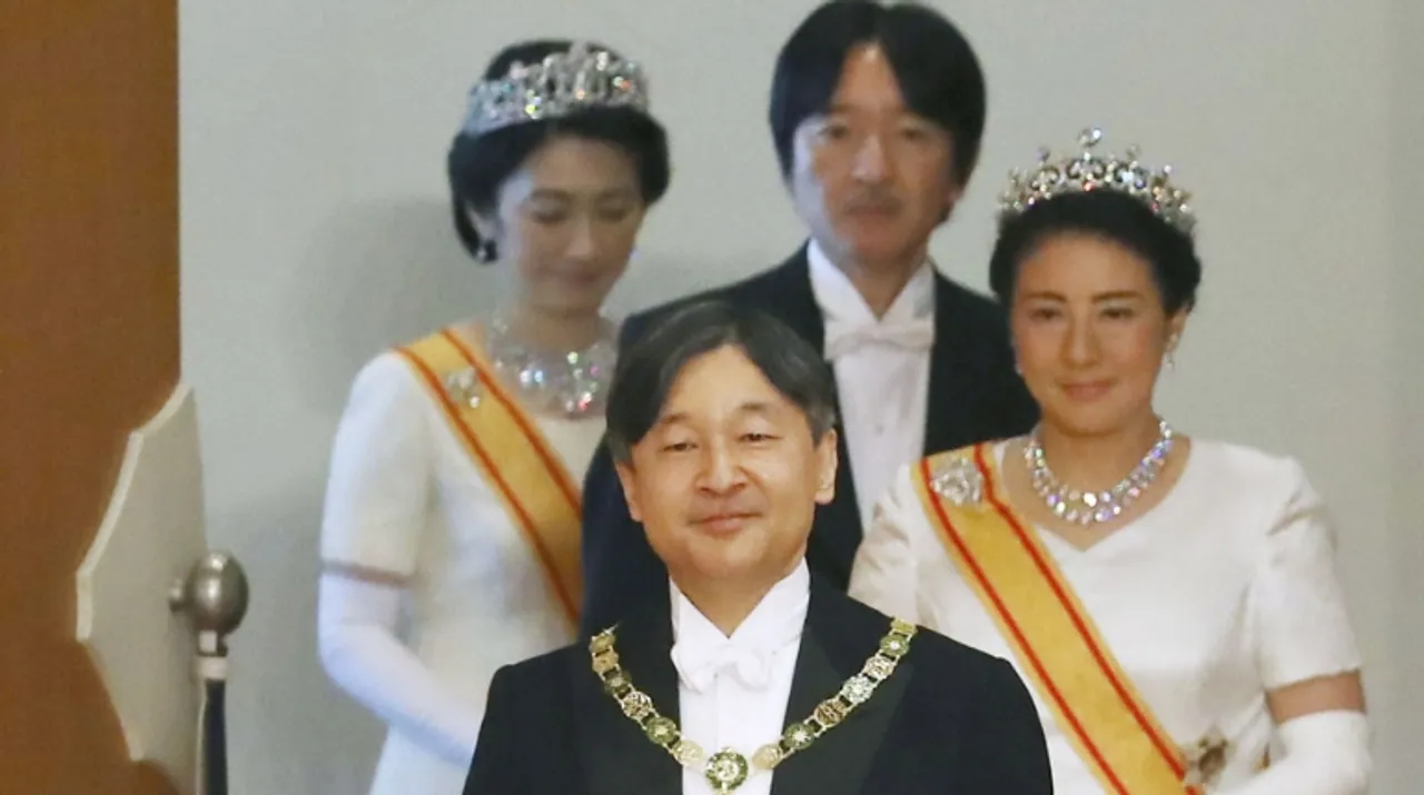  Japan's Emperor Naruhito Photograph:(Reuters) 