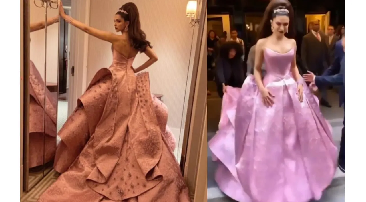  Deepika Padukone at Met Gala 2019.  Photograph:(X) 