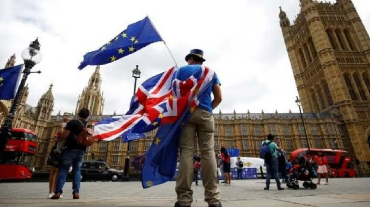  European Union-Britain Photograph:(Reuters) 