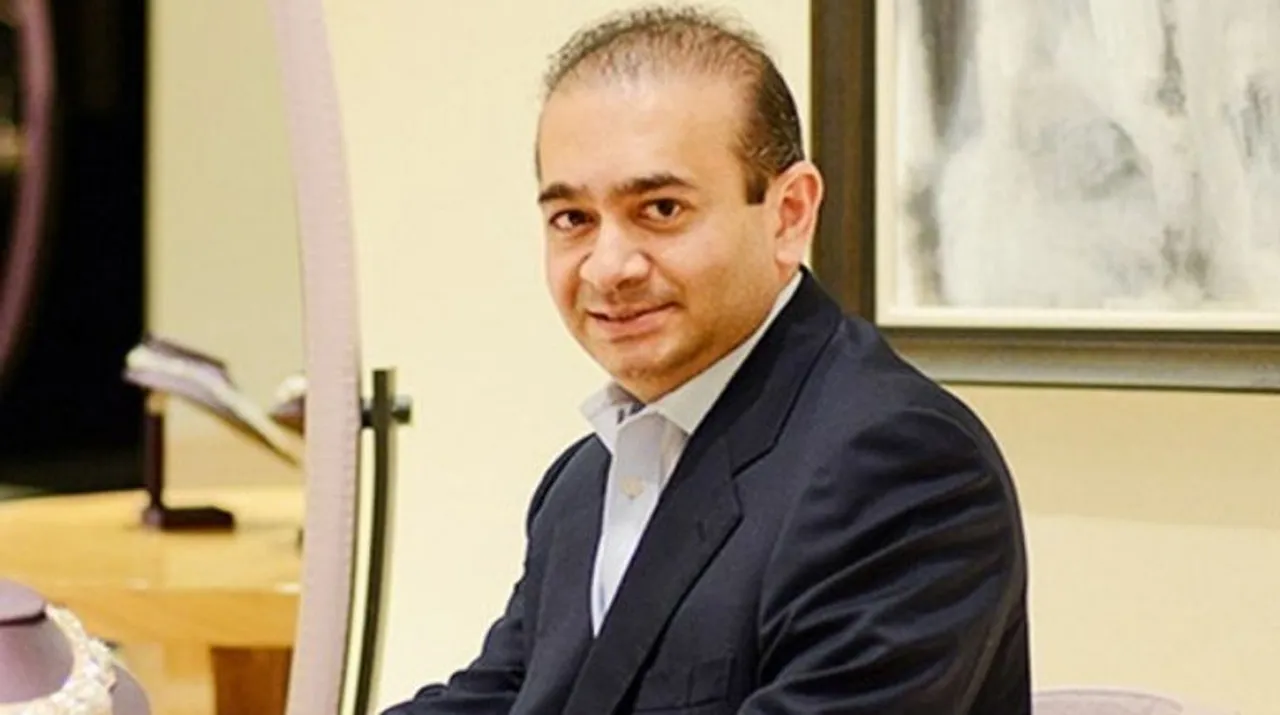  Nirav Modi Photograph:(ANI) 