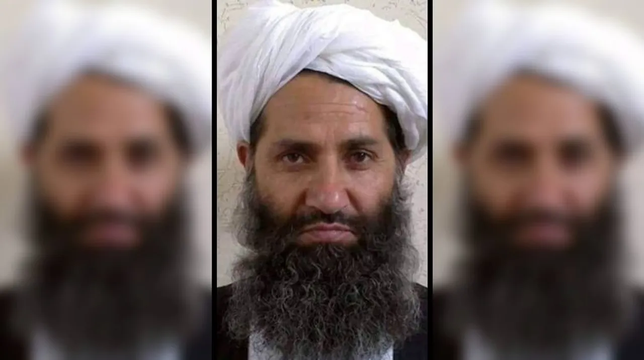 Taliban leader Mullah Haibatullah Akhundzada Photograph:(Reuters) 