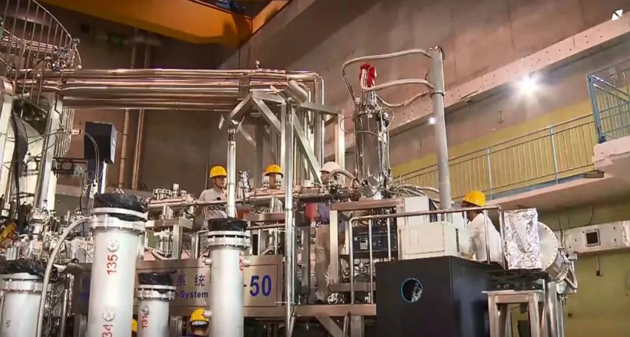  Core technology related to the construction of the fusion reactor in the future Photograph:(Reuters) 
